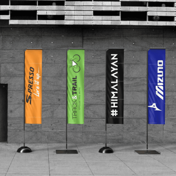 L Block rectangle block Flag