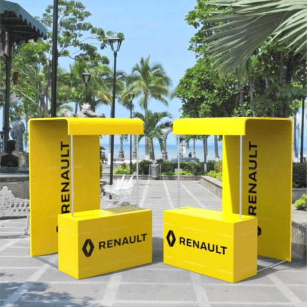 Pop up Fabric Kiosk