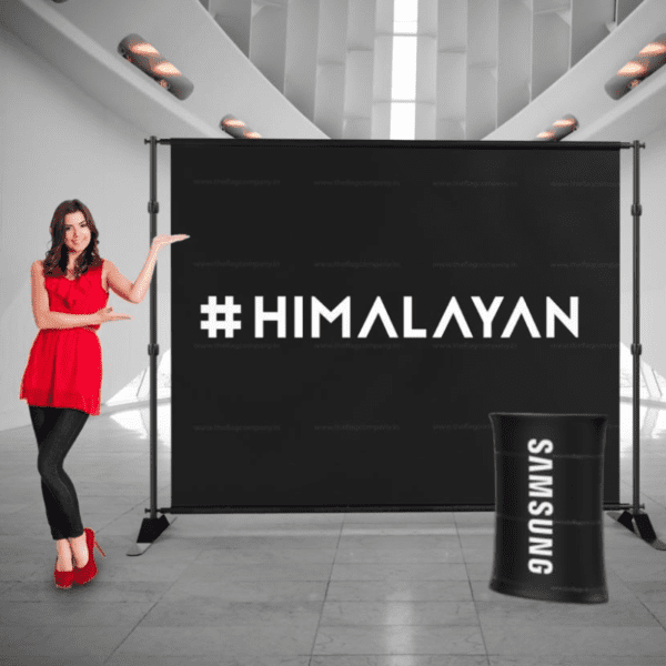 Exhibition series pillow backdrop - 10ft x 10ft