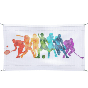 Shinny Roto Fabric Banners