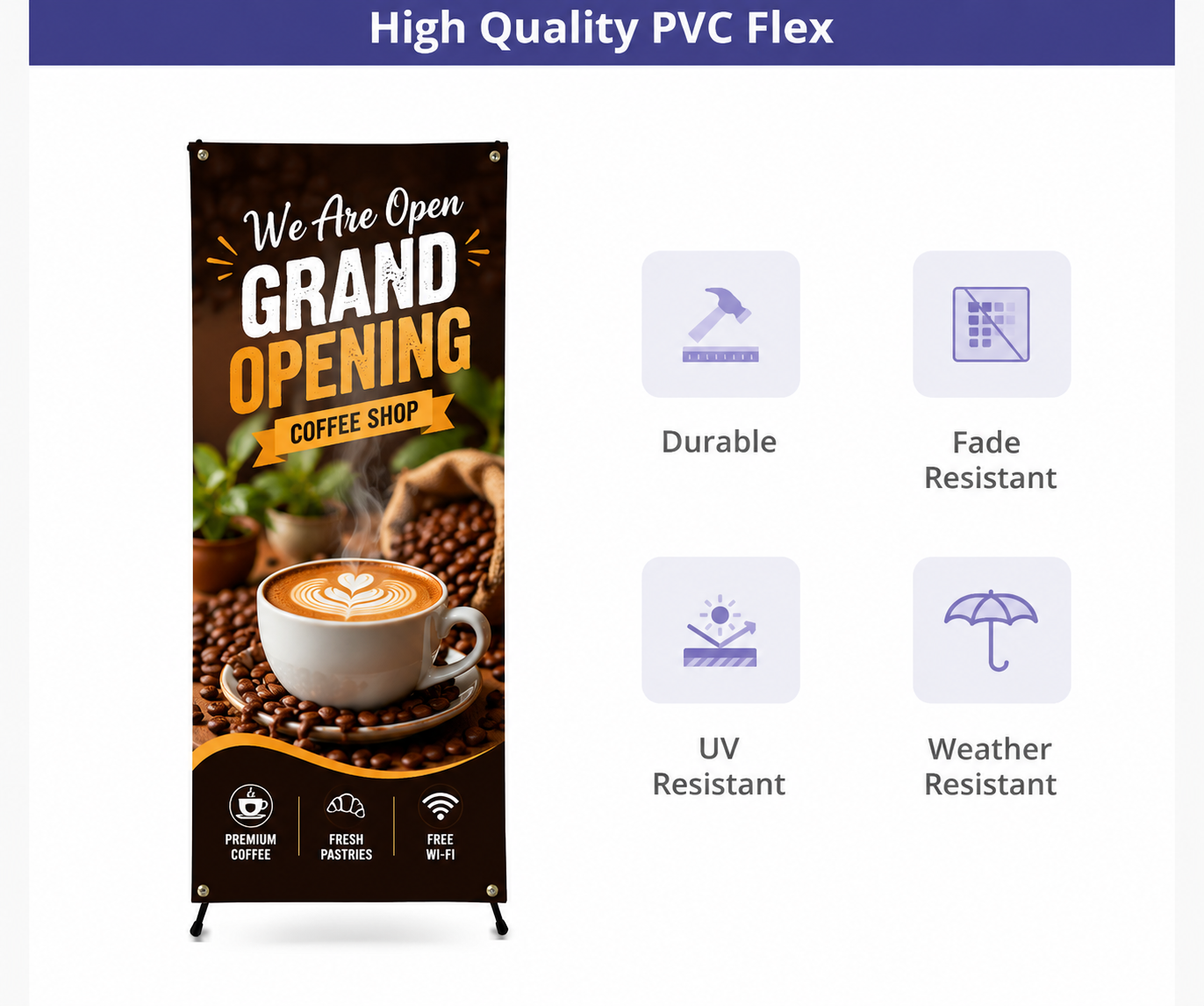 Korean X Banner Stands - Image 3