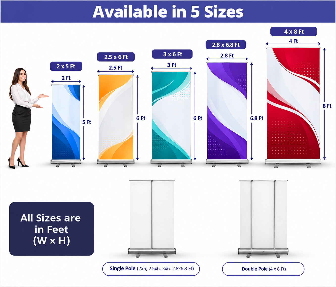 Roll Up Banner Stands - Image 6