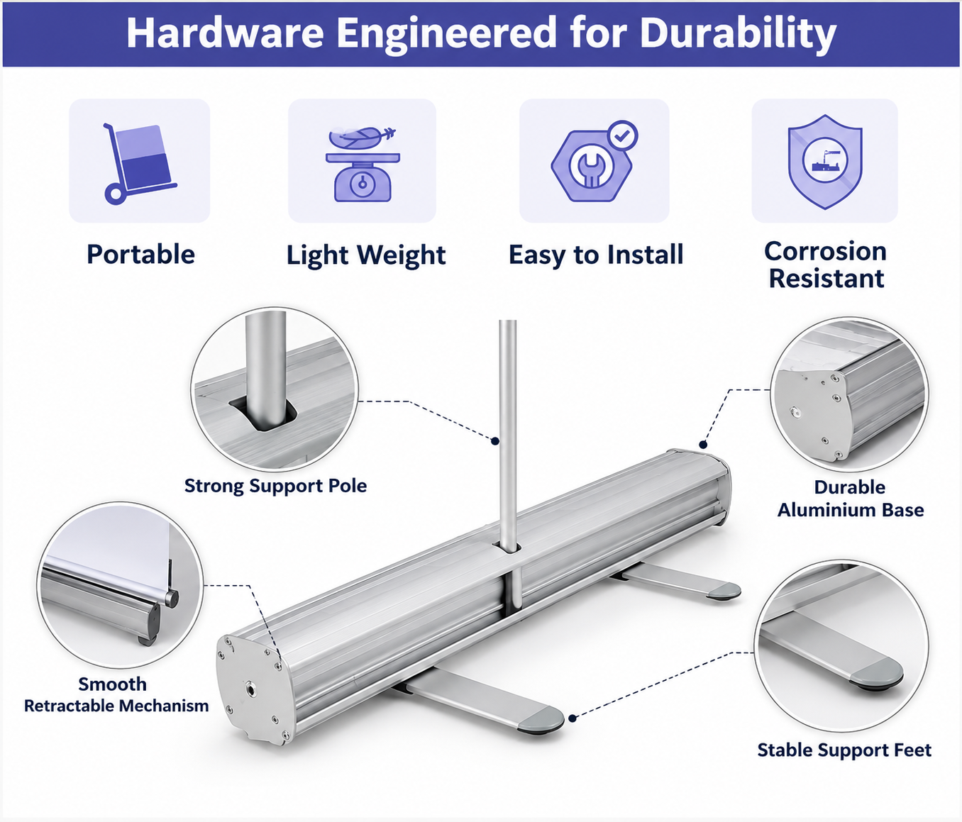 Roll Up Banner Stands - Image 4