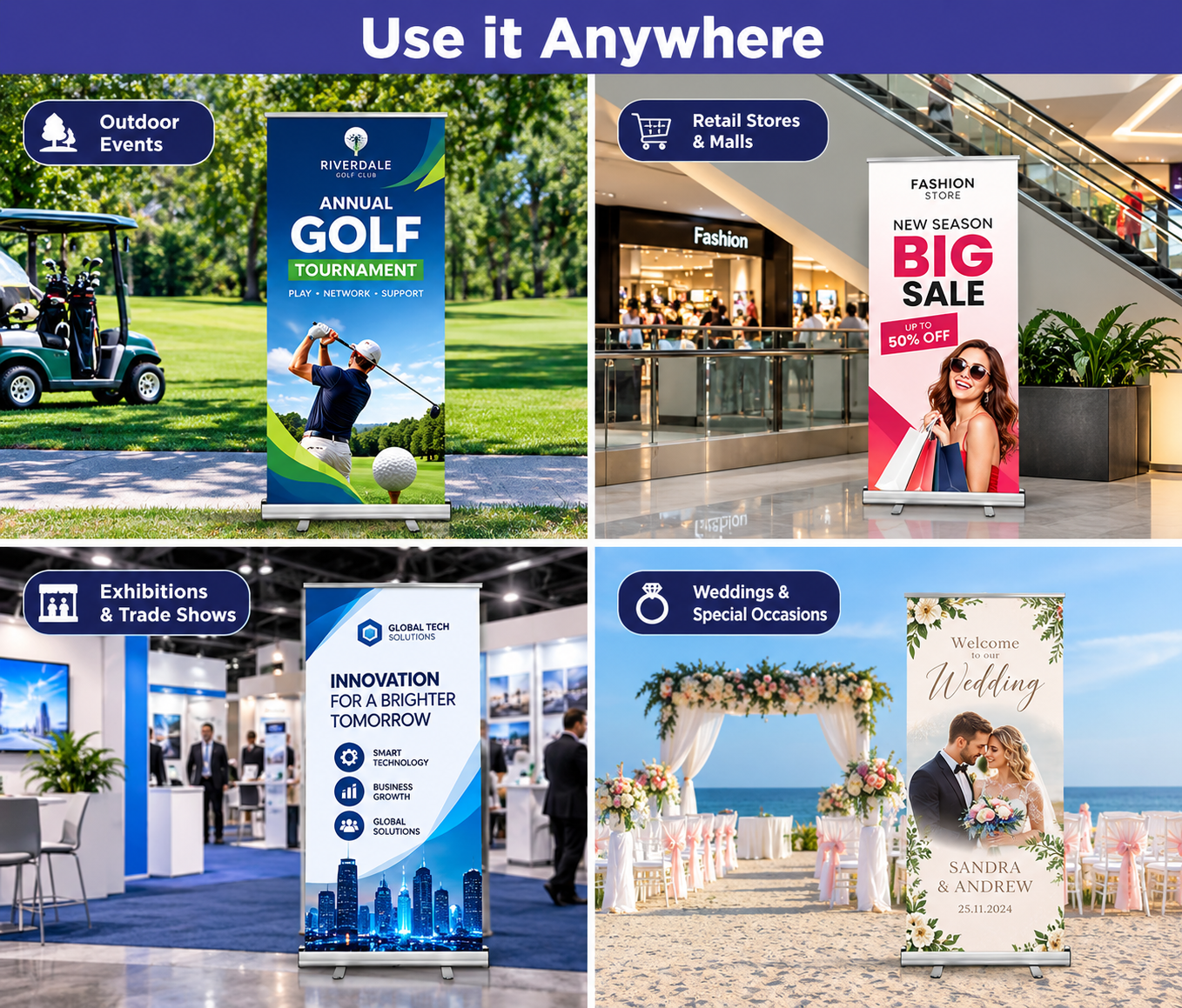 Roll Up Banner Stands - Image 7